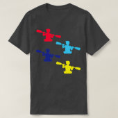 Stijl van het Shirt van de Rij (Design voorkant)