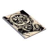  stijl van het wereldoorlogspiloot notitieboek (Rechterzijde)