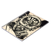  stijl van het wereldoorlogspiloot notitieboek (Linkerzijde)