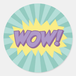 Stijl van het werkboek ronde sticker