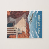 stijl van Hoover Dam Legpuzzel (Horizontaal)