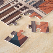 stijl van Hoover Dam Legpuzzel (Zijkant)