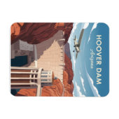 stijl van Hoover Dam Magneet (Horizontaal)