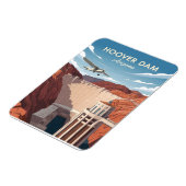 stijl van Hoover Dam Magneet (Linkerzijde)
