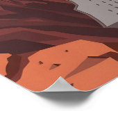  stijl van Hoover Dam Poster (Hoek)