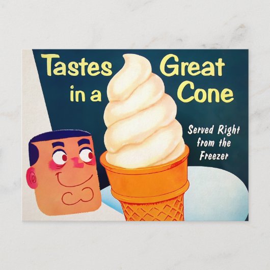 stijl van IJscream-dag Briefkaart (Voorkant)