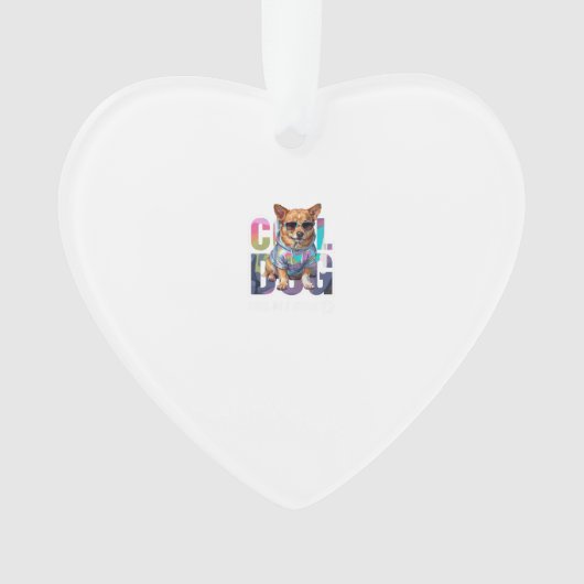 Stijl van koele hond ornament (voorkant)