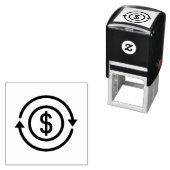 Stijl van restitutie voor dollars  zelfinktende stempel (In situ)