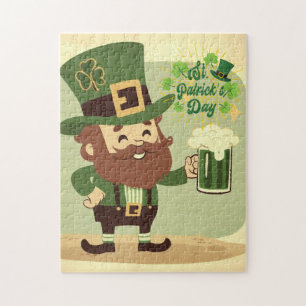 stijl van Saint Patrick's Day Legpuzzel