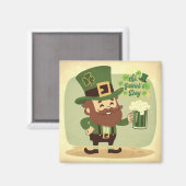 stijl van Saint Patrick's Day Magneet (Voorkant / Achterkant)