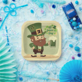  stijl van Saint Patrick's Day Papieren Bordje (Feest)