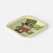  stijl van Saint Patrick's Day Papieren Bordje (Gebogen)