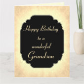  stijl Verjaardag kleinzoon Kaart (Voorkant)