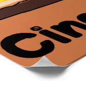  stijl Vervagen Cinema, tekst bewerken Poster (Hoek)