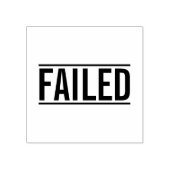 Stijl Vet - Mislukt - Bedrijf/Onderneming Rubberstempel (Afrduk)