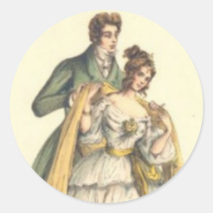  Stijl Victoriaans Eerste Kerstmis Sticker