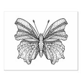 Stijl Vlinder 3 Rubberstempel (Afrduk)