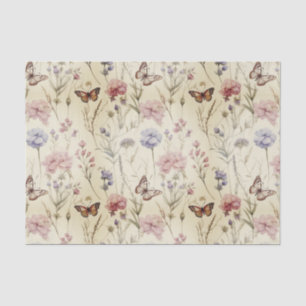  stijl vlinders en bloemen Decoupage Tissuepapier