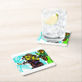 Stijl vogelverschrikker kartonnen onderzetters (Insitu)