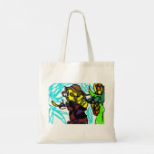 Stijl vogelverschrikker tote bag (Achterkant)