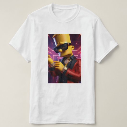 STIJL VOL OP T-SHIRT (Design voorkant)