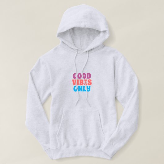 Stijl: Volwassenen Pullover Hoodie (Ash vivid)  (Design voorkant)