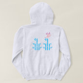 Stijl: Volwassenen Pullover Hoodie (Ash vivid)  (Design achterkant)