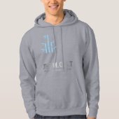 Stijl: Volwassenen Pullover Hoodie (Grijs Levendig (Voorkant)