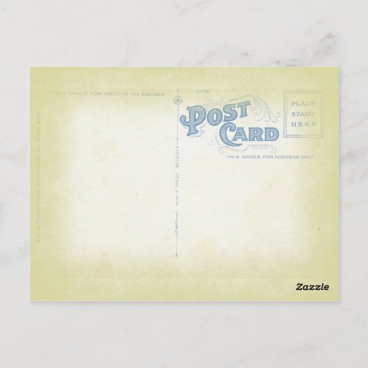 stijl Vredesliefde en feestdag Briefkaart (Achterkant)