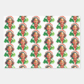  stijl Waterverf Kinderen Kerstmis Inpakpapier Vel (Voorkant 2)