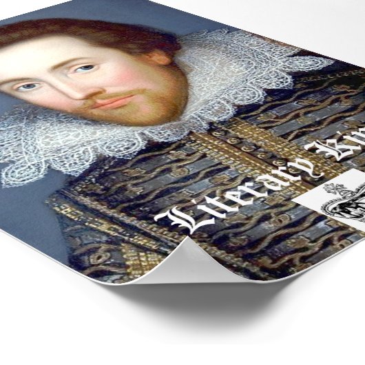  stijl William Shakespeare Poster (Hoek)