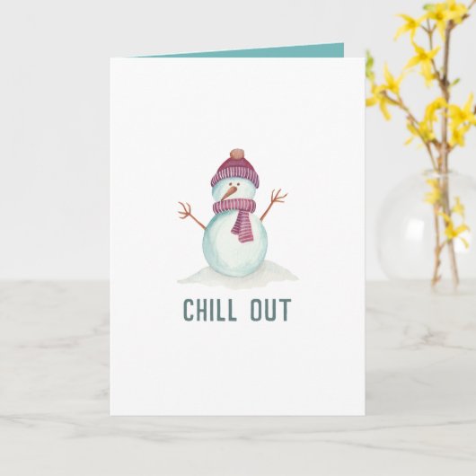  stijl winterkerst kaart (Gele Bloem)