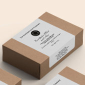  Stijl Wit Zeep Verpakkingsetiket w Logo Etiket