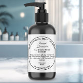 stijl witte cosmetica flesetiket etiket