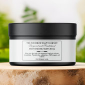  stijl witte cosmetica pot label