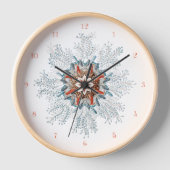 stijl zeeleven Wall Clock (Voorkant)