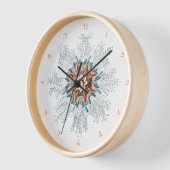 stijl zeeleven Wall Clock (Hoek)