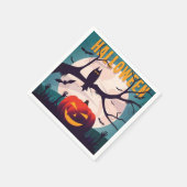 -stijl zombie graveyard Halloween party Servet (Hoek)