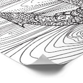 Stijlankerpunt en helling 2 poster (Hoek)