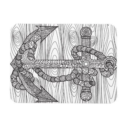 Stijlankerpunt en -helling magneet (Horizontaal)