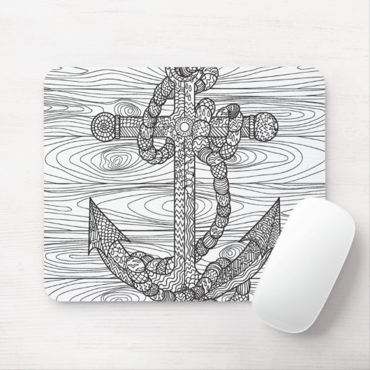 Stijlankerpunt en -helling muismat (Met muis)