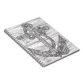 Stijlankerpunt en -helling notitieboek (Rechterzijde)