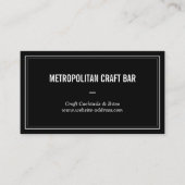  stijlbalk, Restaurant Visitekaartje (Voorkant)