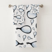 Stijlbalken voor handdoekjes met handspiegel bad handdoek (Insitu)