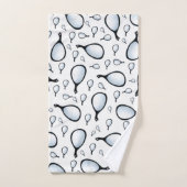 Stijlbalken voor handdoekjes met handspiegel bad handdoek (Handdoek)