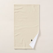 Stijlbeige achtergrond baby bad handdoek (Handdoek)