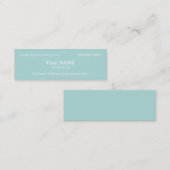 Stijlblauw Mini Visitekaartje (Voorkant / Achterkant)