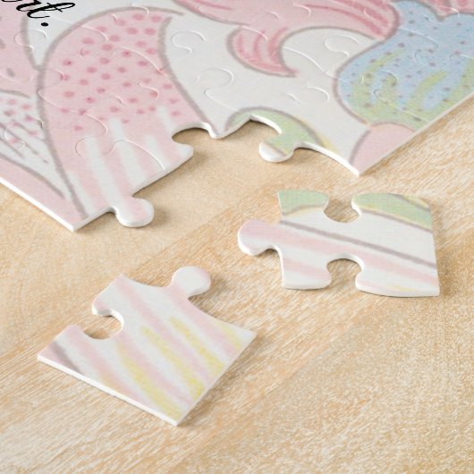  stijlbloemen Faith Puzzle Legpuzzel (Zijkant)