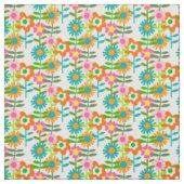 Stijlbloemen van 1960 stof (Swatch)