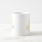 Stijlblogger - Gold Script Koffiemok (Center)